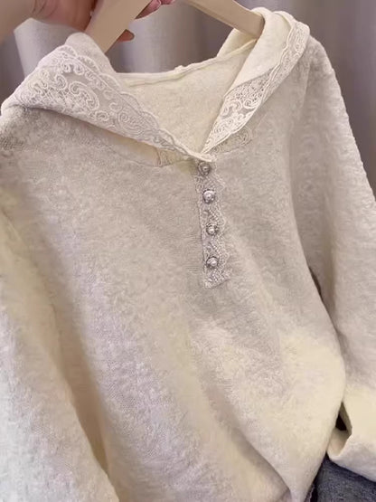 Womens Knitted Sweater and Hoodie
