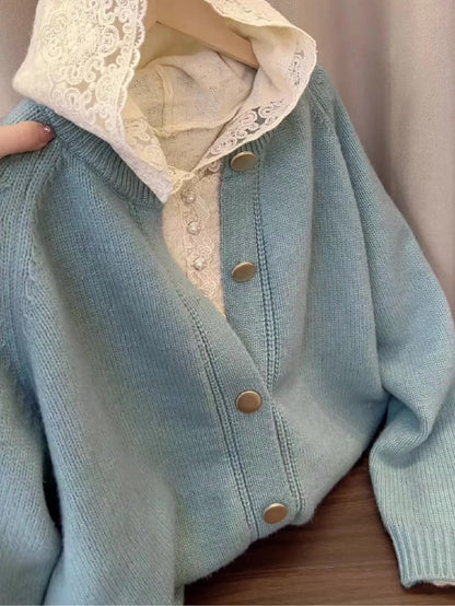 Womens Knitted Sweater and Hoodie