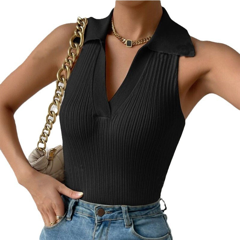Womens Knitted Vest