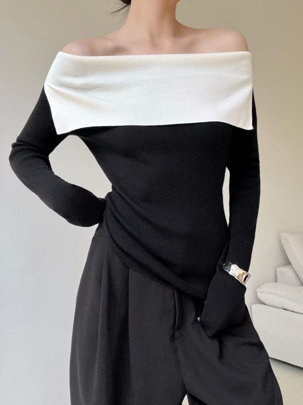 Womens Knitwear Top