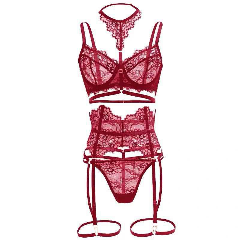 Womens Lace Lingerie Set