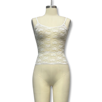 Womens Lace Sling Vest