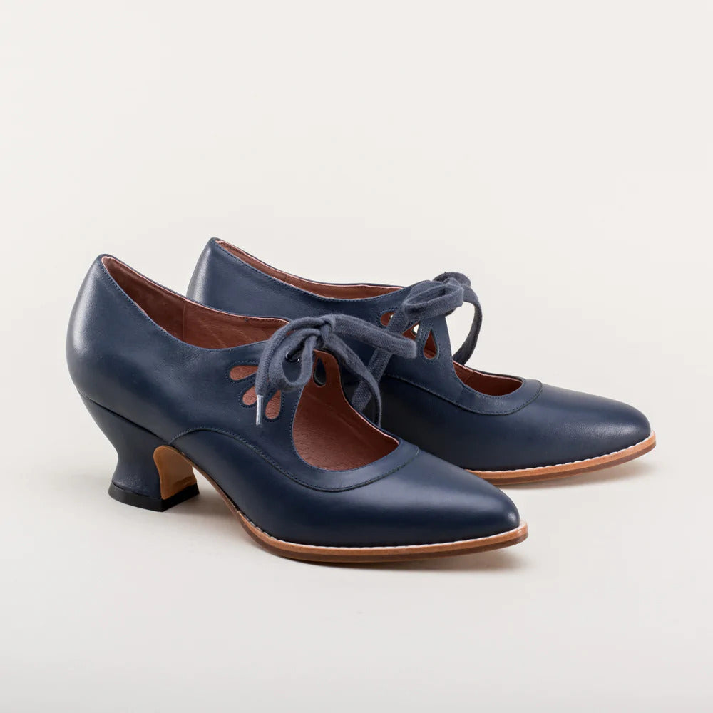 Womens Lace-up Hollow High Heels