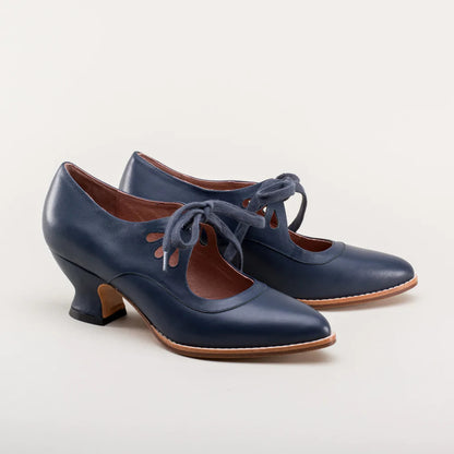 Womens Lace-up Hollow High Heels