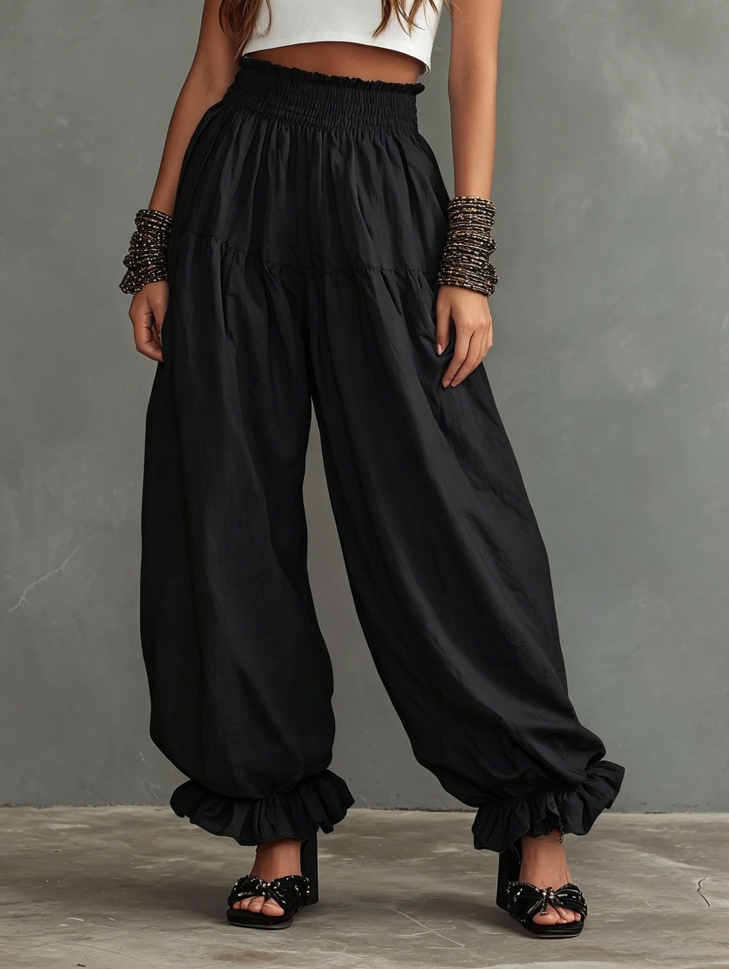 Womens Lantern Pants