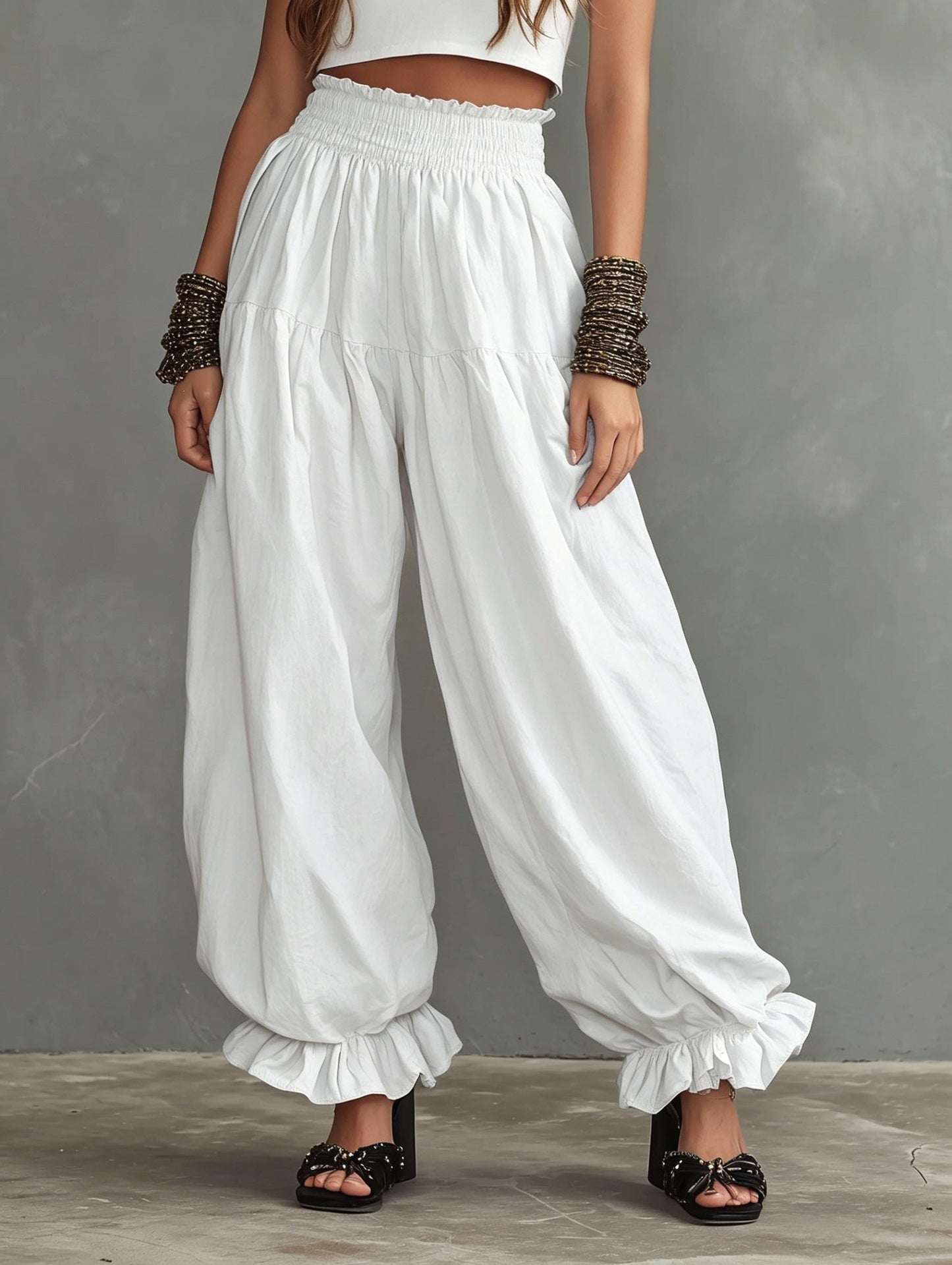 Womens Lantern Pants