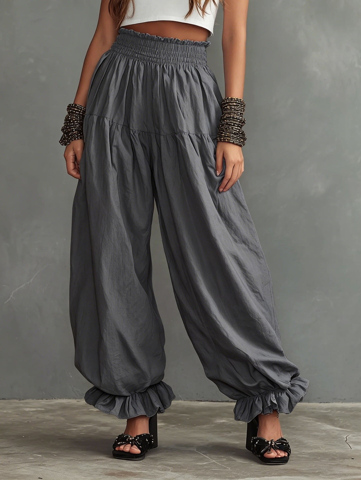 Womens Lantern Pants