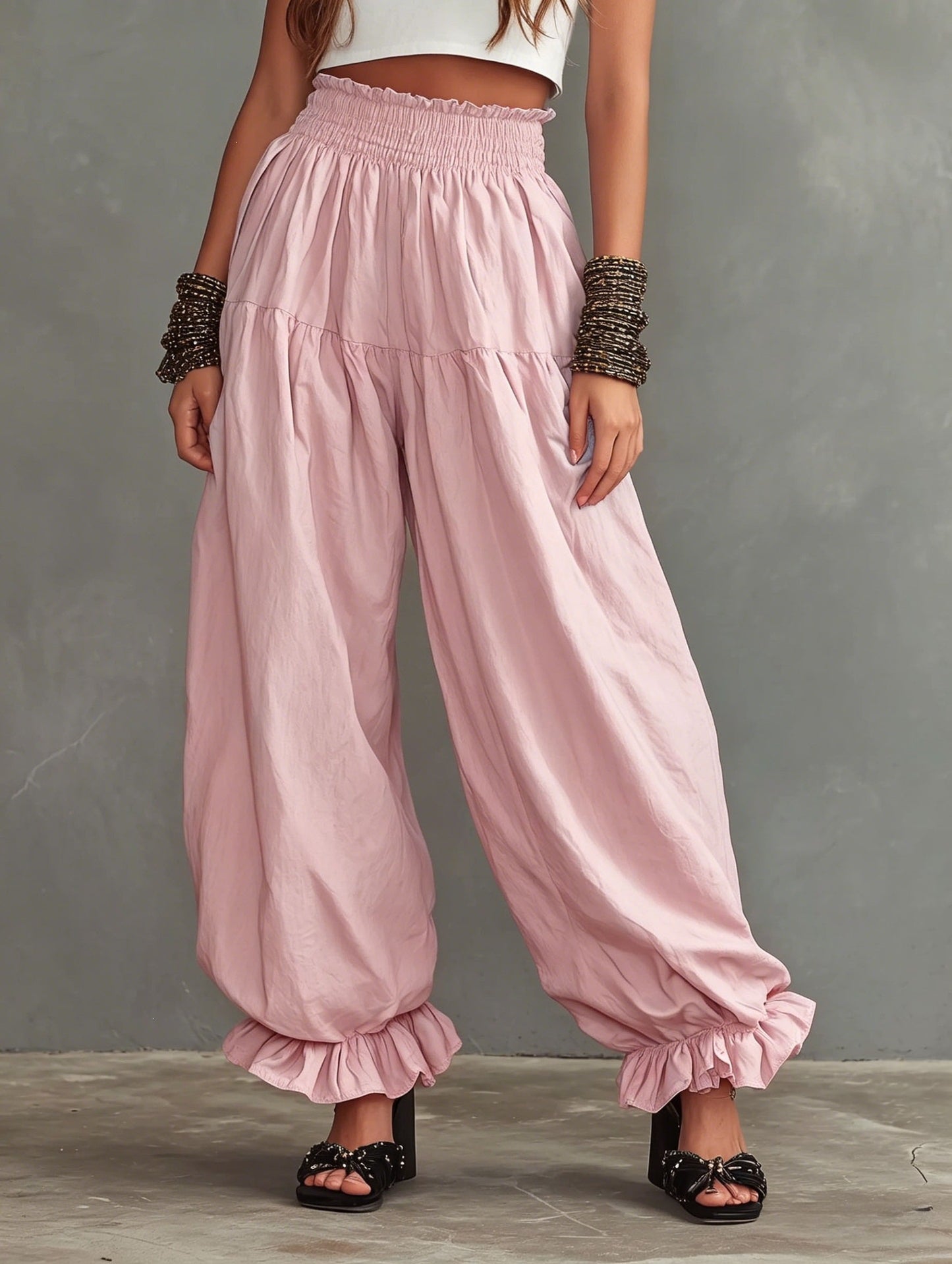 Womens Lantern Pants