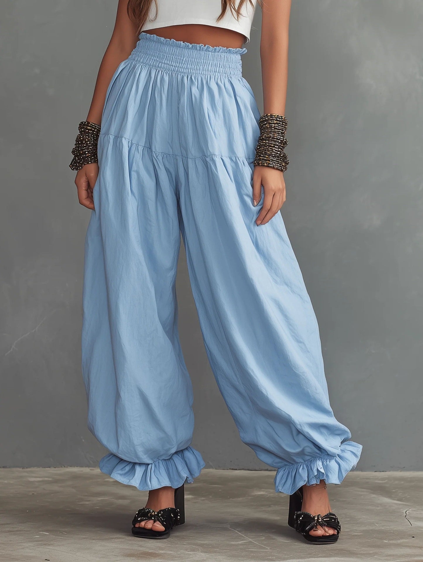 Womens Lantern Pants