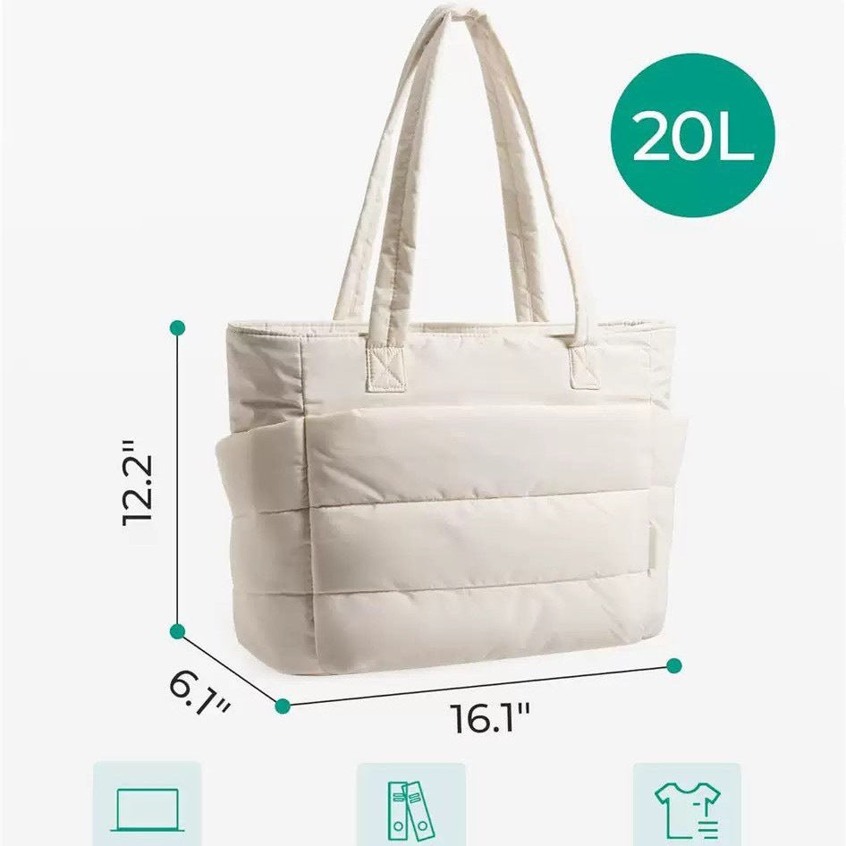 Womens Large Capacity Tote Shoulder Bag