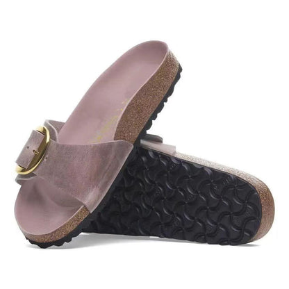 Womens Leather Flat Sandals