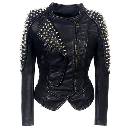 womens leather jacket