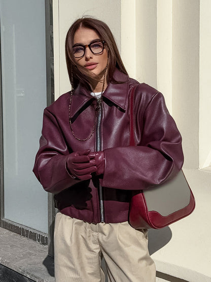 Womens Leather Jacket