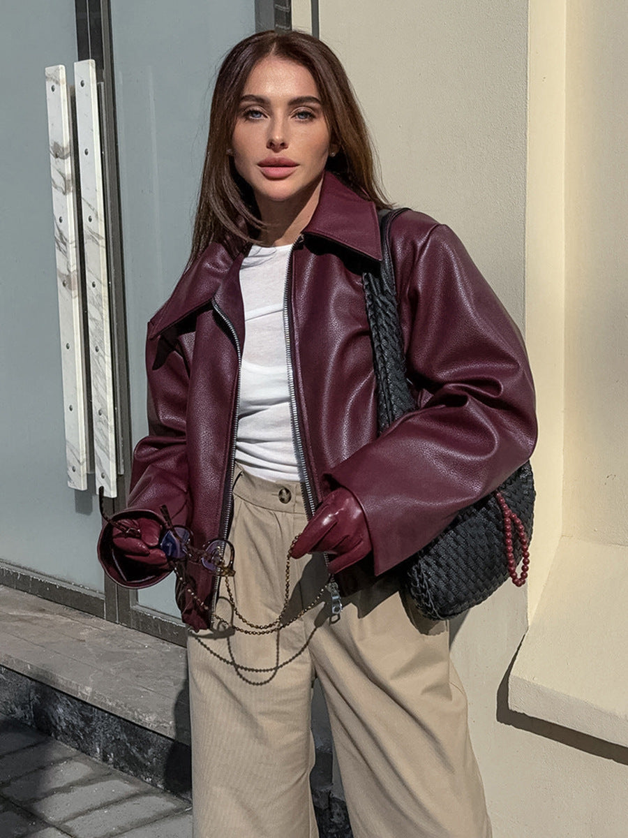 Womens Leather Jacket