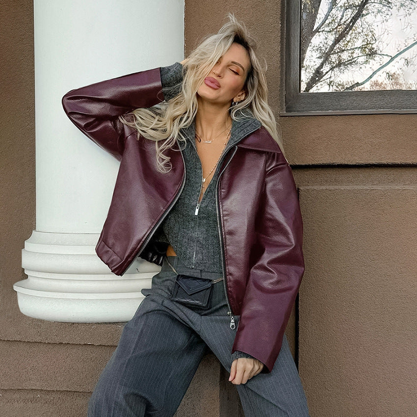 Womens Leather Jacket