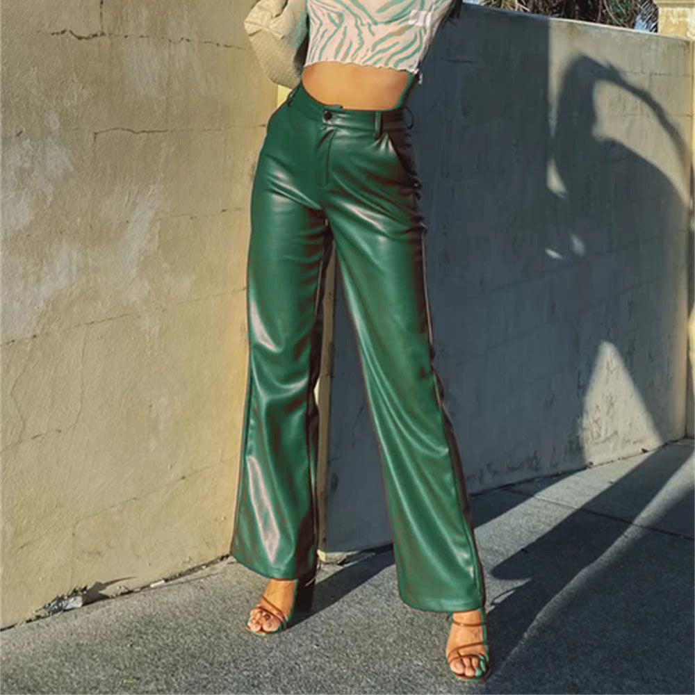 Womens Leather Pants
