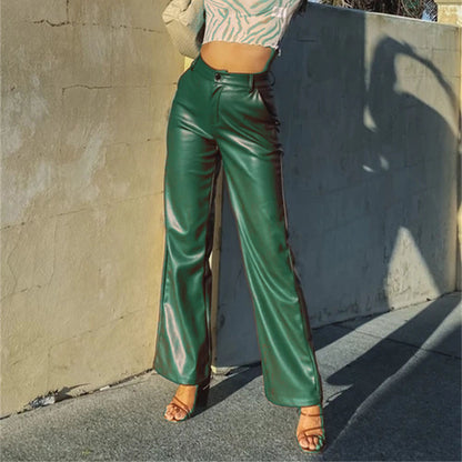 Womens Leather Pants