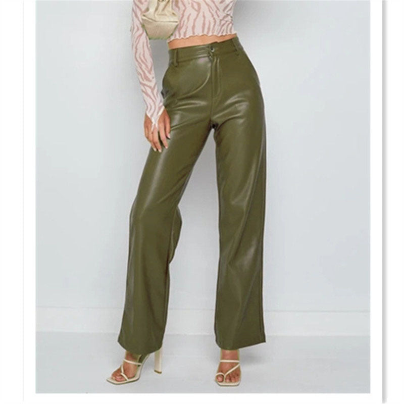 Womens Leather Pants