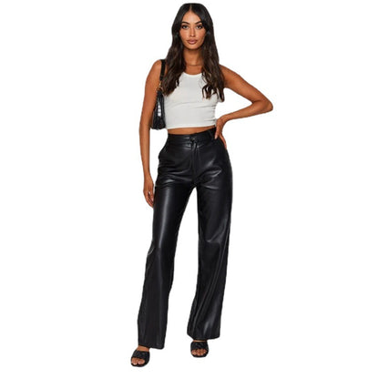 Womens Leather Pants