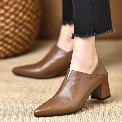womens leather shoes
