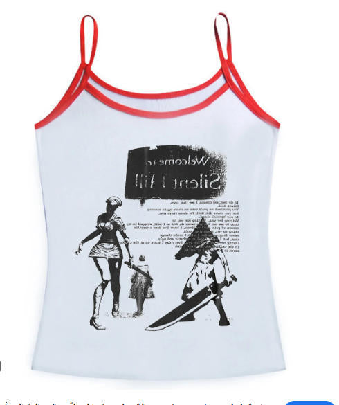 Womens Letter Print Cropped T-Shirt