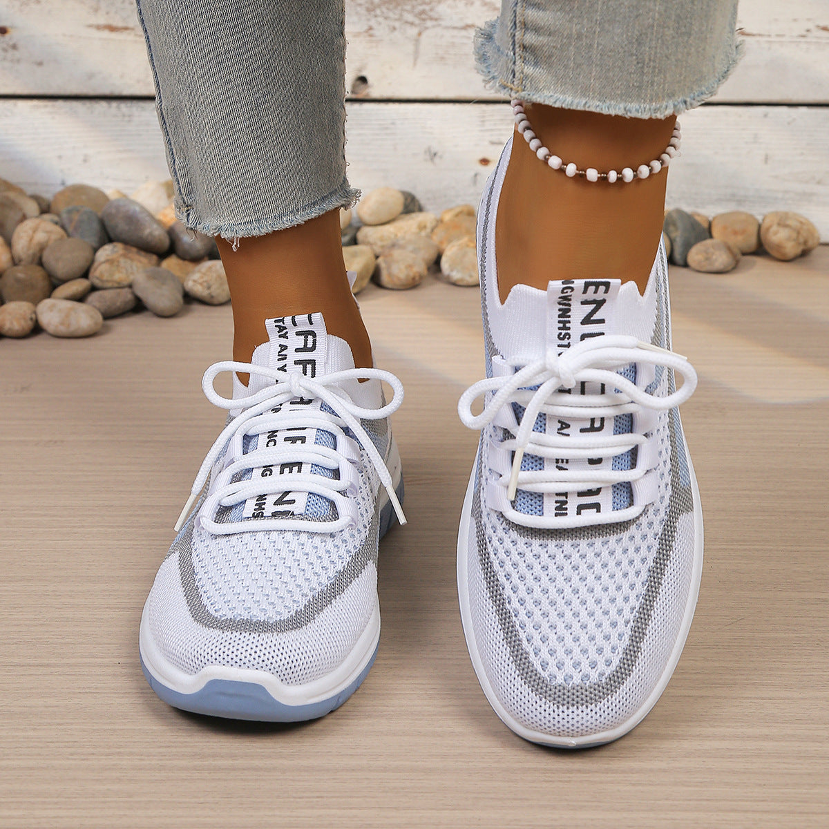 Womens Lightweight Slip On Casual Shoes