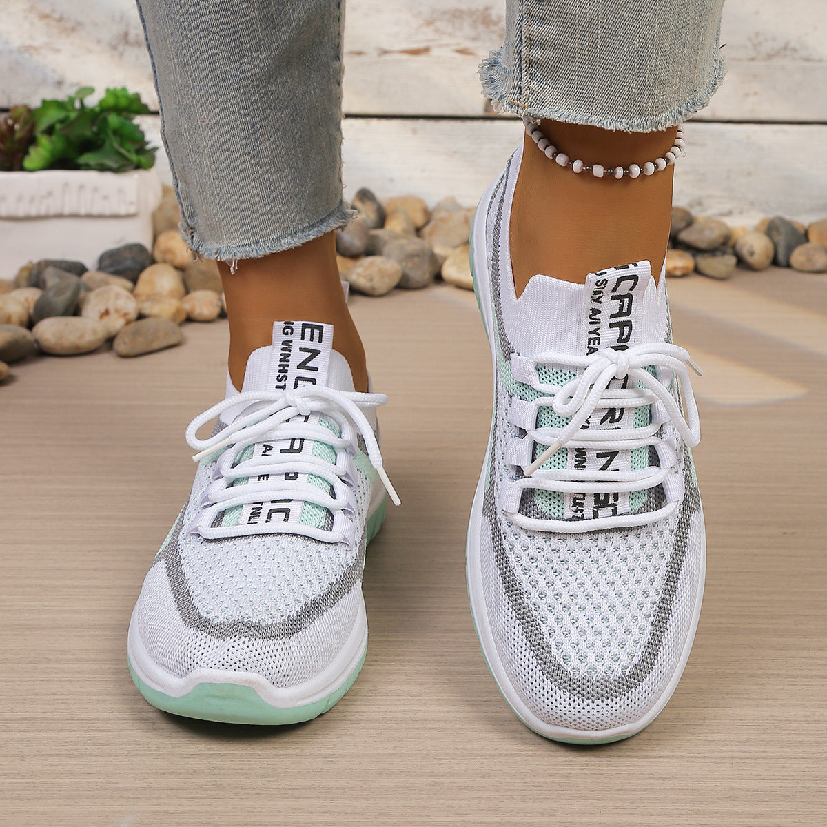 Womens Lightweight Slip On Casual Shoes