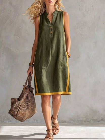 Womens Linen Dress