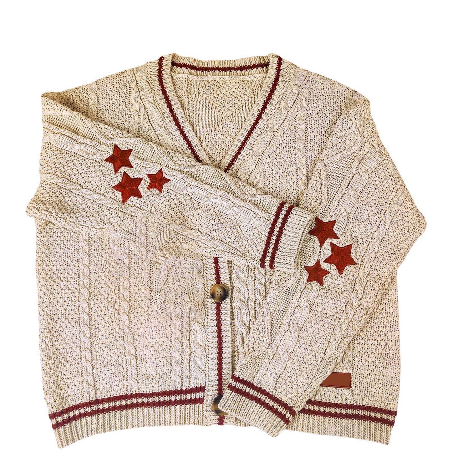 Womens Long Sleeve Knit Cardigan