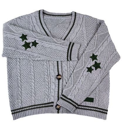 Womens Long Sleeve Knit Cardigan
