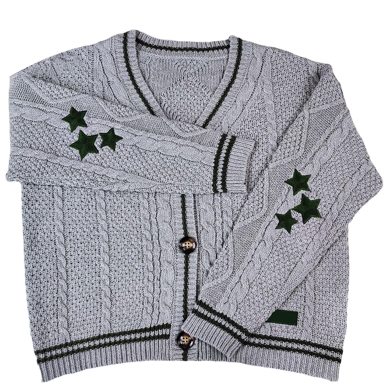 Womens Long Sleeve Knit Cardigan