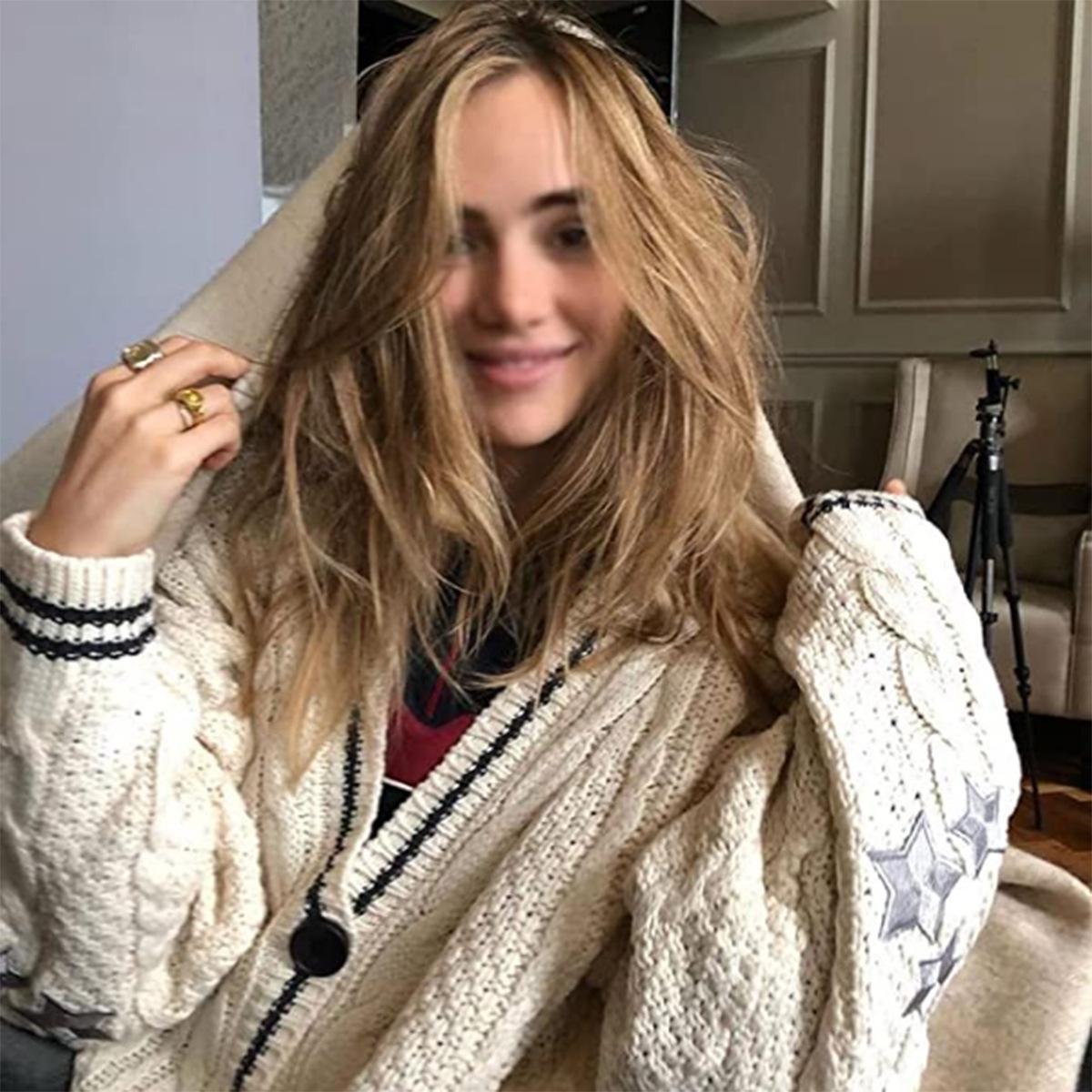 Womens Long Sleeve Knit Cardigan