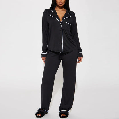 Womens Long Sleeve Pajama Set