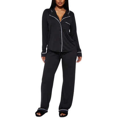 Womens Long Sleeve Pajama Set