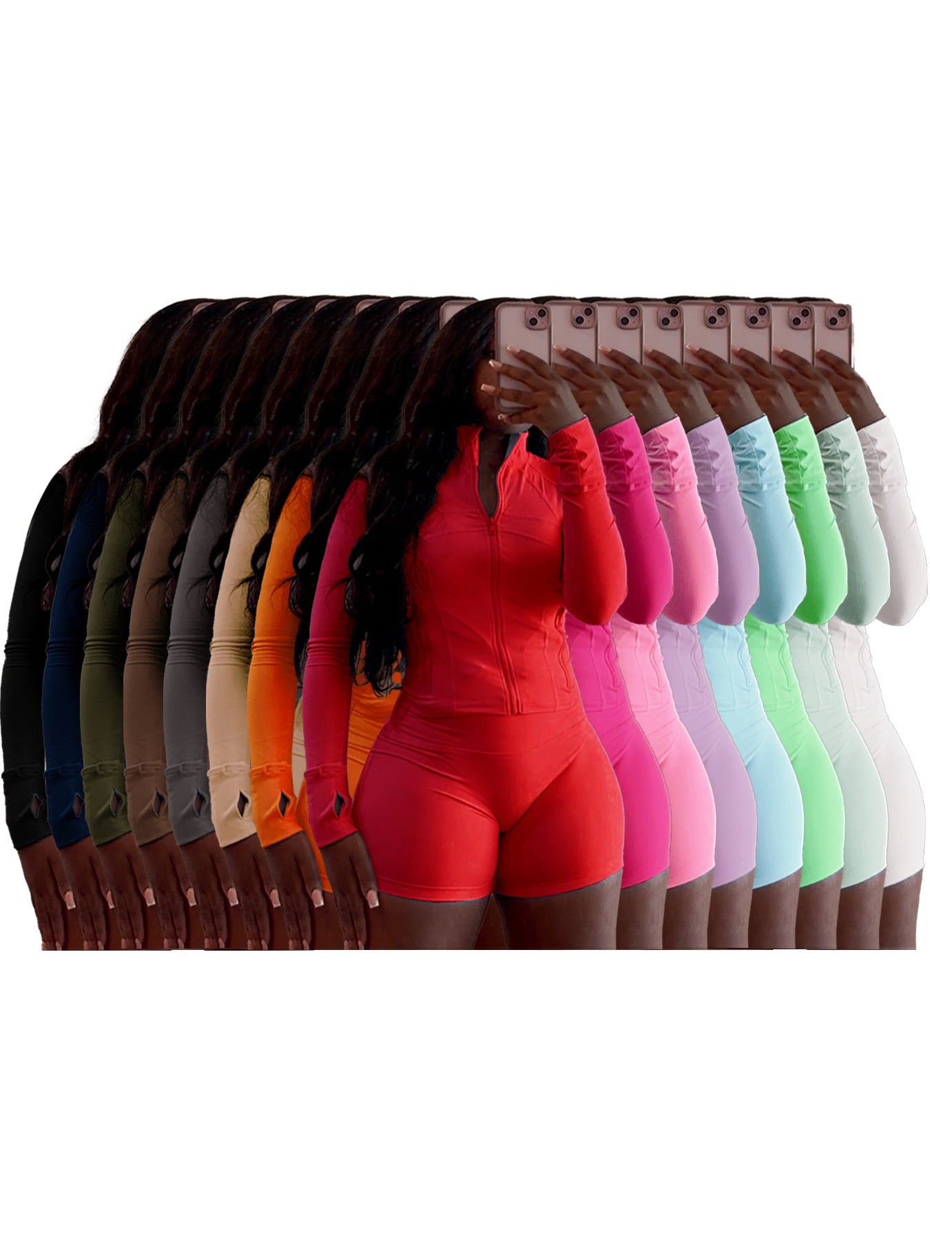 Womens Long Sleeve Tracksuit Set