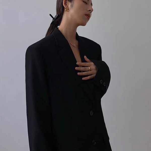Womens Loose Fit Blazer