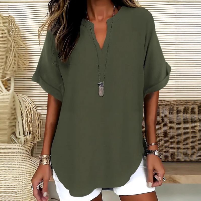 Womens Loose Fit Casual Shirt