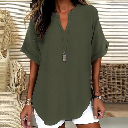Womens Loose Fit Casual Shirt