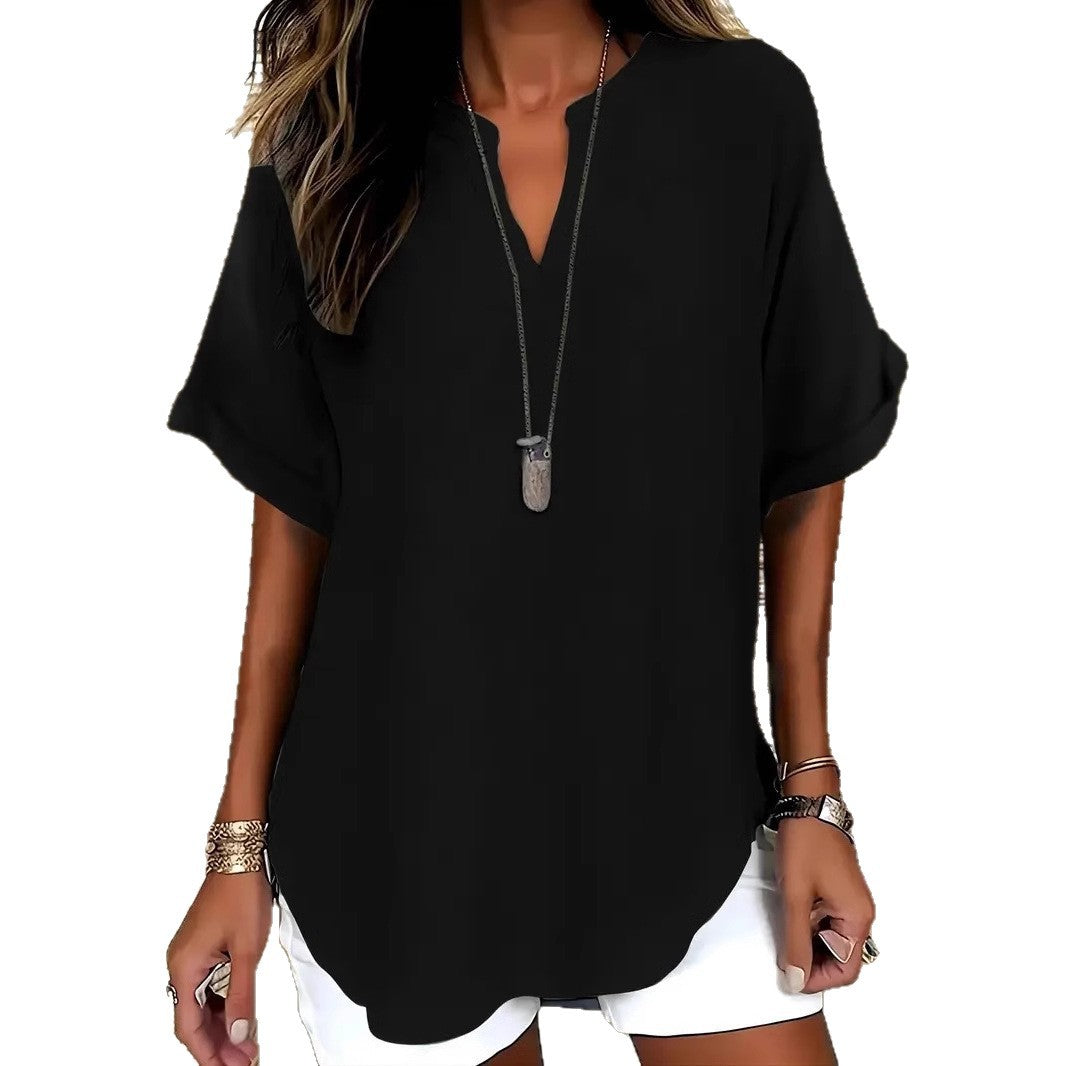 Womens Loose Fit Casual Shirt