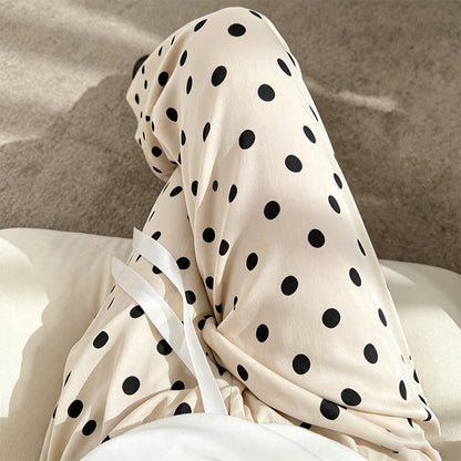 Womens Loose Fit Cotton Silk Pants