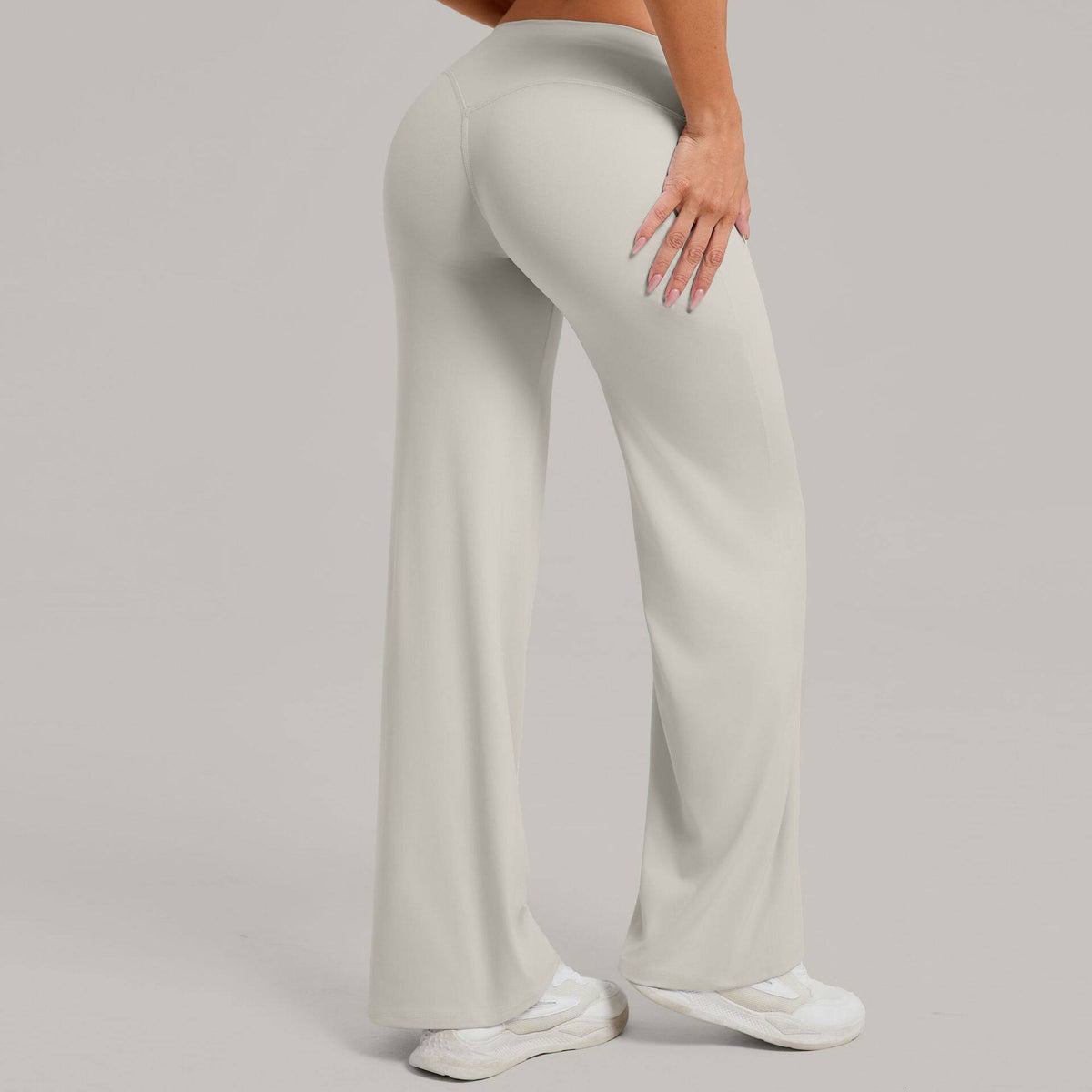 Womens Loose Fit Yoga Pants with High Waist
