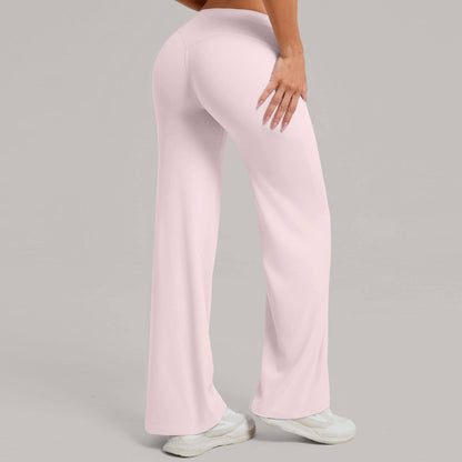 Womens Loose Fit Yoga Pants with High Waist