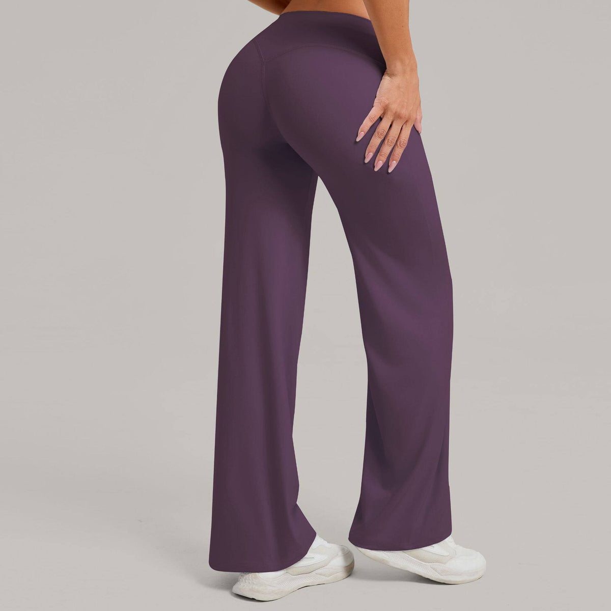 Womens Loose Fit Yoga Pants with High Waist