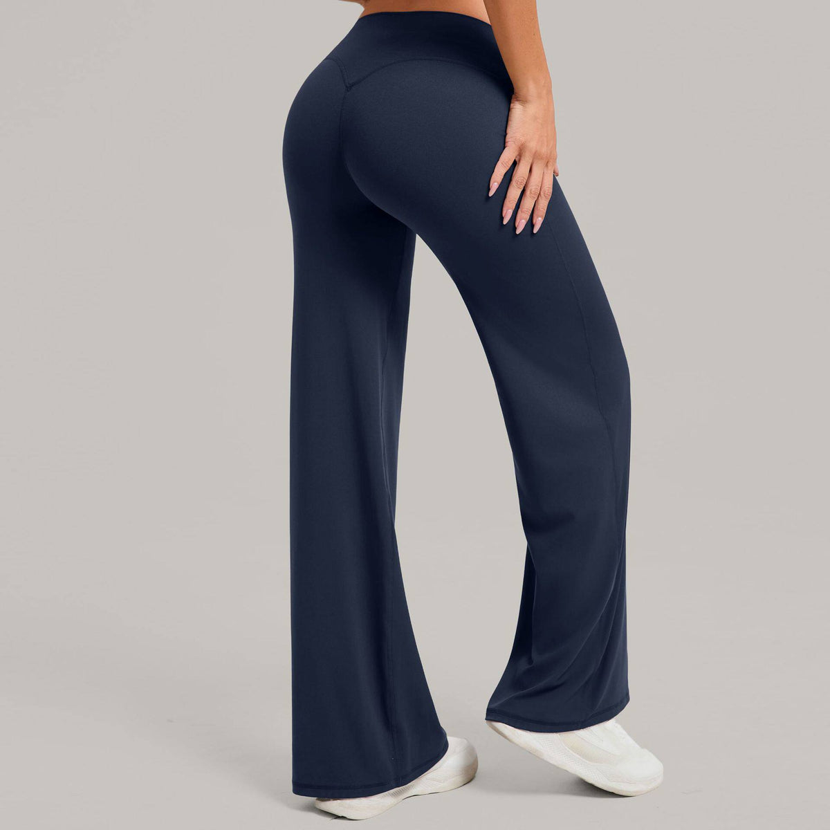 Womens Loose Fit Yoga Pants with High Waist