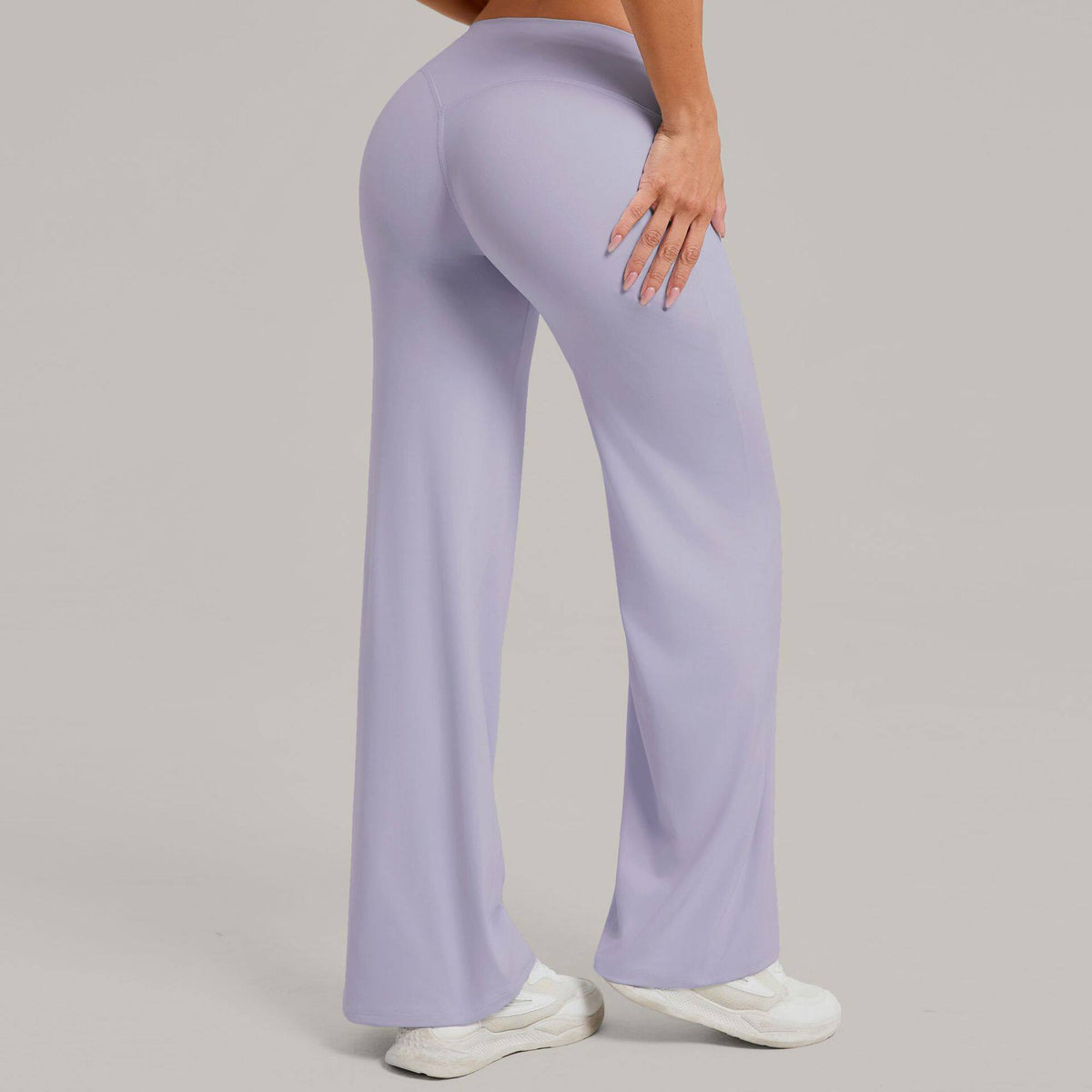 Womens Loose Fit Yoga Pants with High Waist