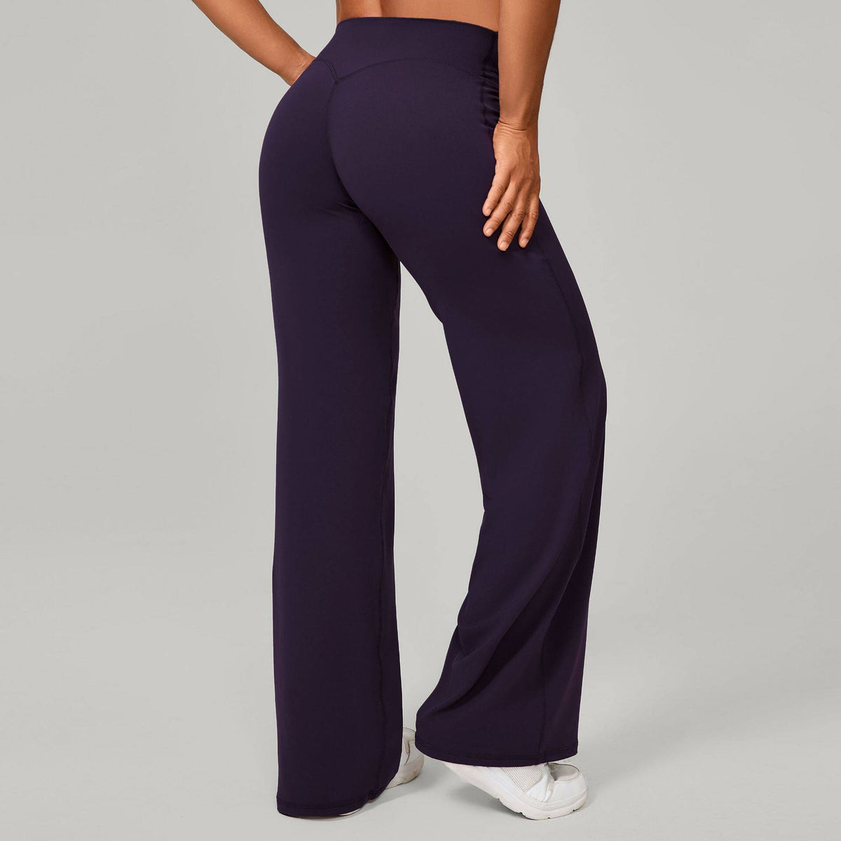 Womens Loose Fit Yoga Pants with High Waist