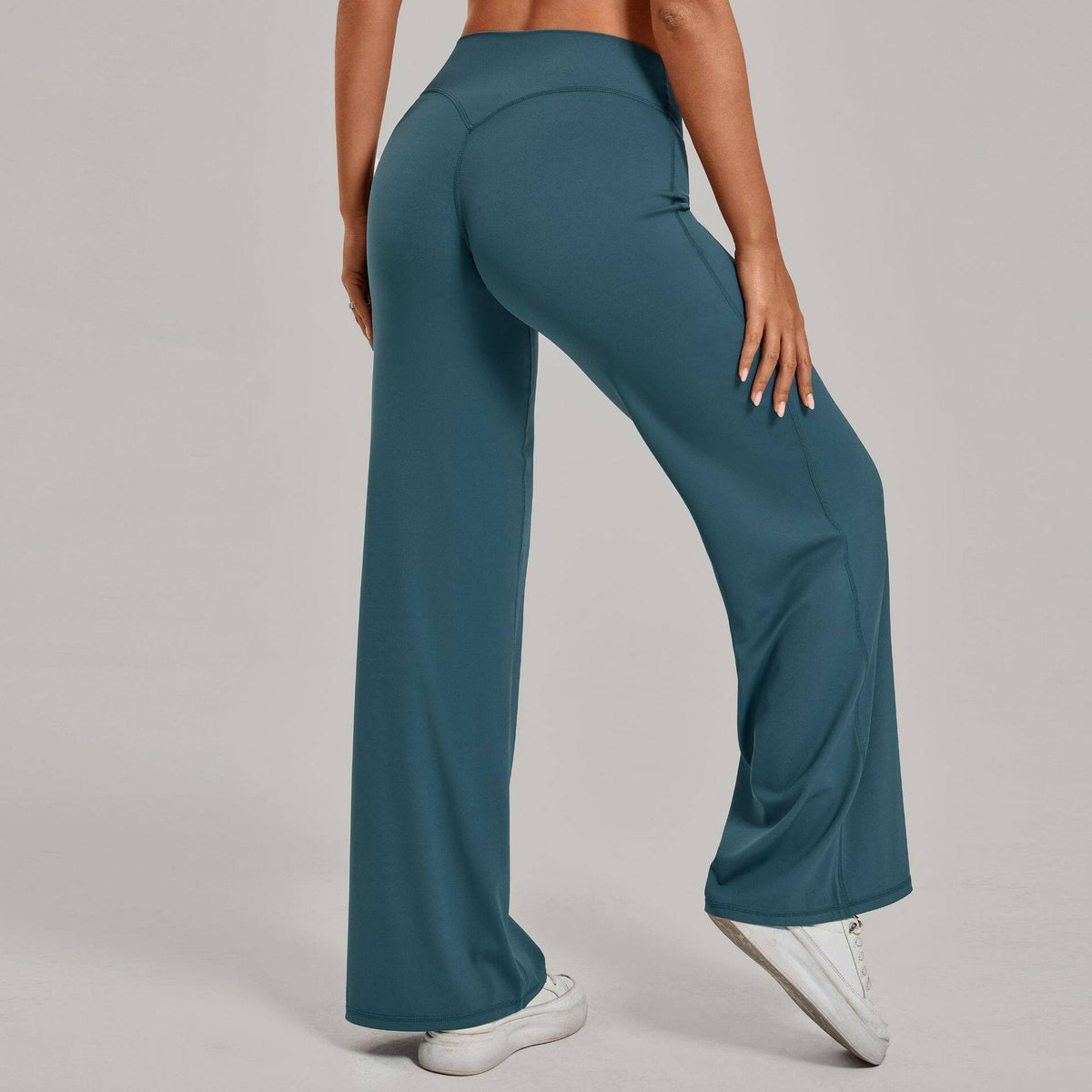 Womens Loose Fit Yoga Pants with High Waist