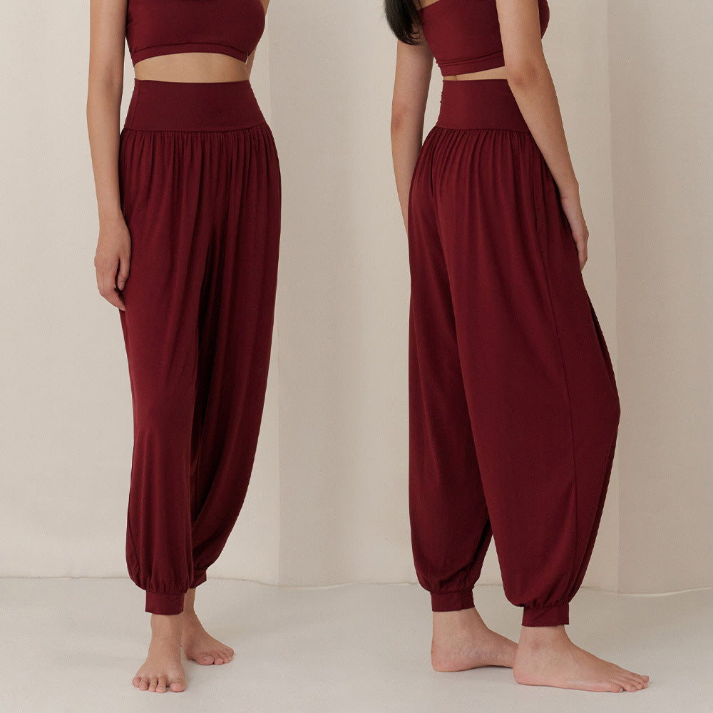 Womens Loose Fit Yoga Trousers