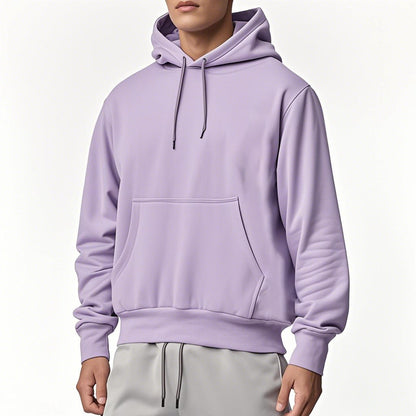Womens Loose Print Hooded Sweatshirt
