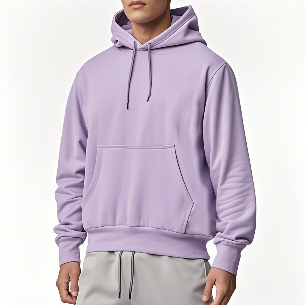 Womens Loose Print Hooded Sweatshirt